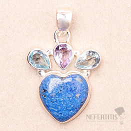 Lapis Lazuli silver pendant Ag 925 55690