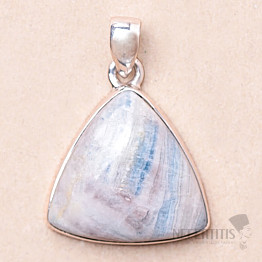 Scheelite blue pendant silver Ag 925 P663