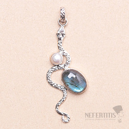 Labradorite pendant silver Ag 925 67797