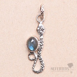 Labradorite pendant silver Ag 925 69572