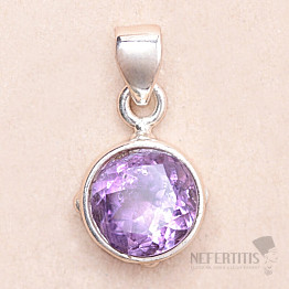 Amethyst pendant silver Ag 925 69814