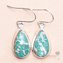 Amazonite earrings silver Ag 925 LOT7