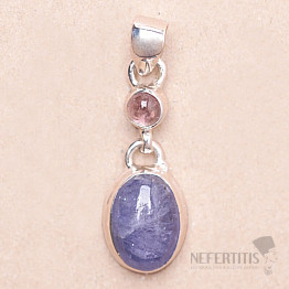 Tanzanite pendant silver Ag 925 71008