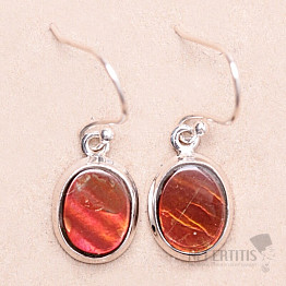 Amolite earrings silver Ag 925 E719