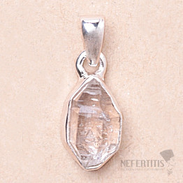 Herkimer diamond pendant silver Ag 925 LOT73