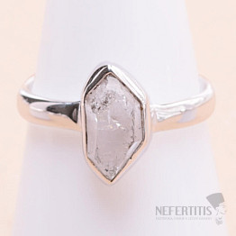 Herkimer Diamantring Silber Ag 925 LOT79