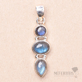 Labradorite pendant silver Ag 925 79540