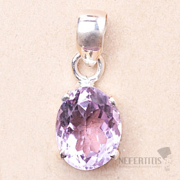 Amethyst pendant silver Ag 925 80426