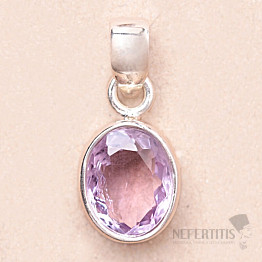 Amethyst pendant silver Ag 925 80482