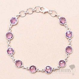 Amethyst Armband Silber Ag 925 82184