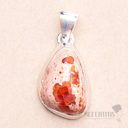 Opal Mexican pendant silver Ag 925 P828