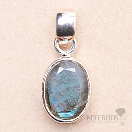 Labradorite cut pendant silver Ag 925 83017