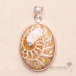 Ammonite silver pendant Ag 925 84000