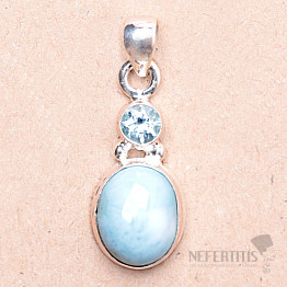 Larimar prívesok striebro Ag 925 85089