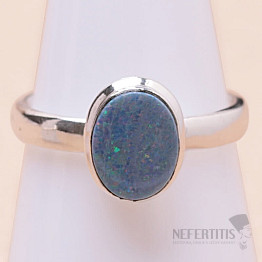 Opal australischer Ring Silber Ag 925 88956