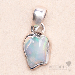 Opal Ethiopian Raw Pendant Silver Ag 925 P902