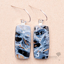 Pietersit earrings silver Ag 925 E916