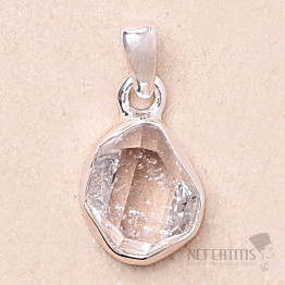 Herkimer diamond pendant silver Ag 925 LOT92