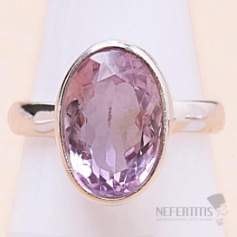 Amethyst Rose de France Ring Silber Ag 925 93038