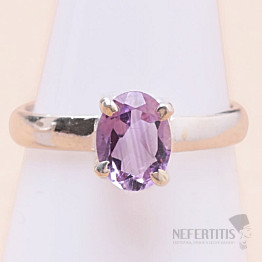 Amethyst Rose de France Ring Silber Ag 925 93062