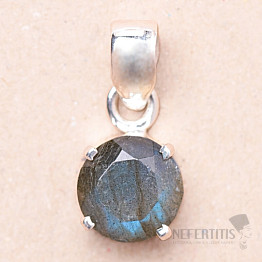 Labradorite cut pendant silver Ag 925 93080