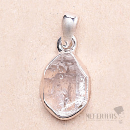 Herkimer diamond pendant silver Ag 925 LOT97