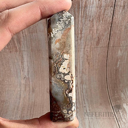 Agate lace point - obelisk 17