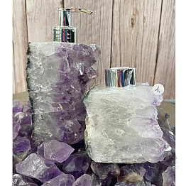 Amethyst soap dispenser and diffuser KO1