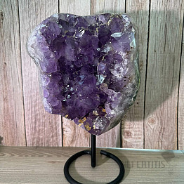 Amethyst druse on stand No. 14