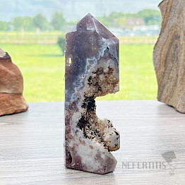 Amethyst pink spike - obelisk 3