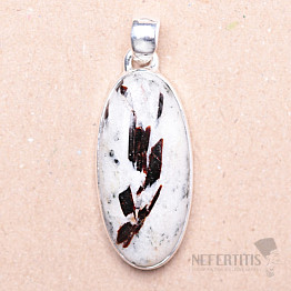 Astrophyllite pendant silver Ag 925 P368