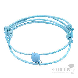 Bracelets for couples Magnet turquoise cord