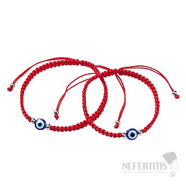 Bracelets for couples Evil eye red string