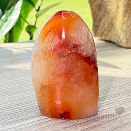 Carnelian polished freeform small Madagascar 3