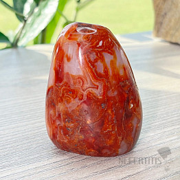 Carnelian polished freeform small Madagascar 4