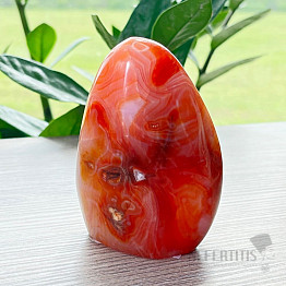 Carnelian polished freeform Madagascar 2