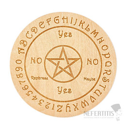 Pendulum mat Pentagram and letters