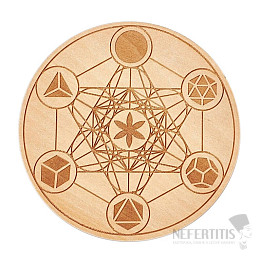 Feng Shui coasters Metatron sacred geometry