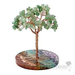 Aventurine tree on a chakra stand