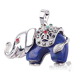 Lapis Lazuli pendant Elephant