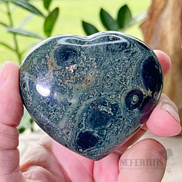 Jasper kambaba polished Madagascar Heart M6-1