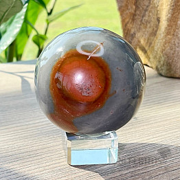 Jasper polychrome ball Madagascar 4