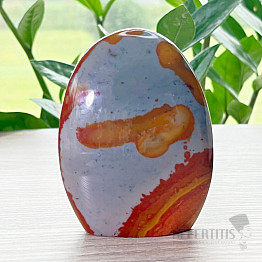 Jasper polychrome polished freeform Madagascar 2