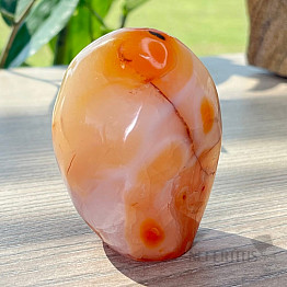 Carnelian polished freeform Madagascar 5