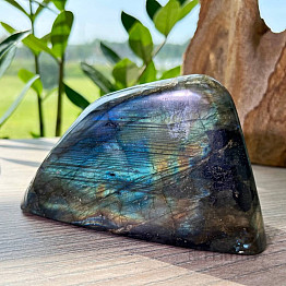 Labradorite Rainbow Polished Freeform Madagascar P7-8