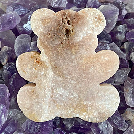 Amethystrosa Teddybär KO5