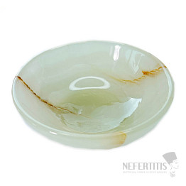 Onyx aragonite decorative bowl 10 cm