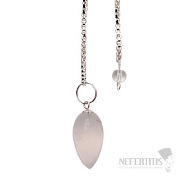 Rock crystal pendulum