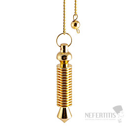 Isis pendulum gold plated