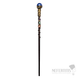 Courage magic wand with lapis lazuli